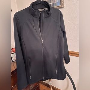 Eddie Bauer Women's Stretch Soft Shell Jacket, Deep Black M